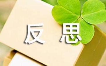 个人总结及反思模板6篇
