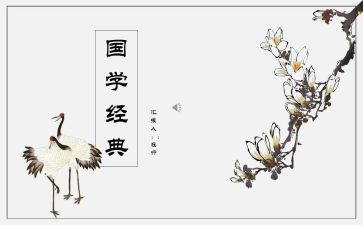 幼儿园国学活动方案8篇