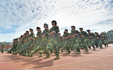 带军训心得300字参考5篇