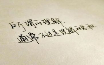 爱是理解作文优质7篇