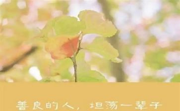 从德向善的演讲稿8篇