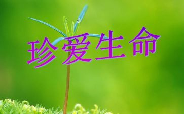 珍爱生命的演讲稿优秀7篇