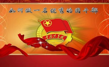 团干部的述职报告精选5篇