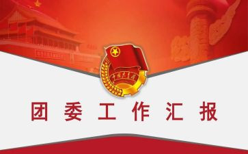 团委发工作总结5篇