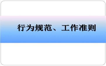 幼儿教师十项行为准则心得7篇